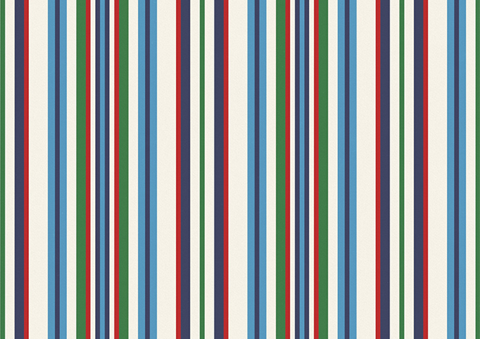 The British Stripe Co. Elizabeth, London No.1 - Roman Blind - Image 7